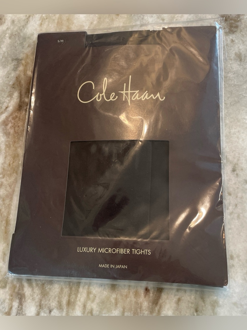 Cole Haan Women’s Luxury Microfiber Tights Espresso Size S/M